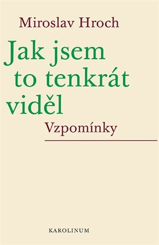 Historik evropského formátu se ohlíží